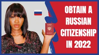 FASTEST WAY to obtain Russian СITIZENSHIP as a foreigner in 2022 #vlogmas 18