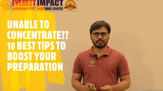 TOP 10 POINTS TO FOCUS FOR BETTER PREPARATION AT HOME | RAJ KUMAR SIR| EVEREST IMPACT ONLINE CLASSES