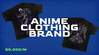 How To Start Anime Clothing Brand in India ( Anime Merchandise )