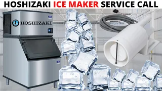 HVACR Service Call: Hoshizaki Ice Maker Float Switch Replacement (Hoshizaki Ice Maker Leaking Water)