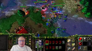 Ночной Warcraft III от Вудуша | Night elf vs Human