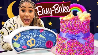 LATE NIGHT baking with the EASY BAKE OVEN!