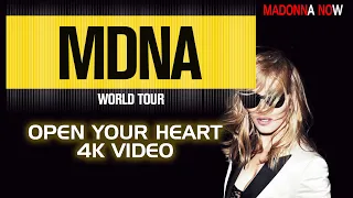 MADONNA - OPEN YOUR HEART - MDNA TOUR 4K REMASTERED - AAC AUDIO