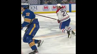 Tage Thompson Scores After Huge Collision With Alexander Romanov