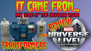 G1 Transformers & Review of Marvel Universe Live - It Came From...#29
