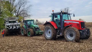 🇵🇱|4K|⭐MEGA WTOPA 2023⭐400KM VS LEXION⭐JOHN DEERE 7920⭐MASSEY FERGUSON 6485⭐CLAAS LEXION 600⭐