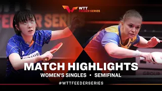 Suh Hyo Won vs Margaryta Pesotska | WS SF | WTT Feeder Havirov 2024