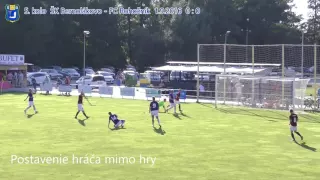 ŠK Bernolákovo - FC Rohožník 0:0  1.9.2016 5.kolo