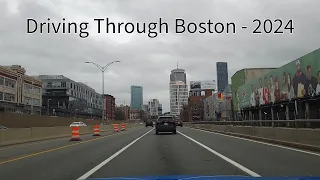 Driving Through Boston (4K) - 2024