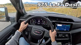 2024 GMC Sierra HD AT4X AEV Edition - 975 Lb-Ft Duramax Diesel Off/On Road (POV Binaural Audio)