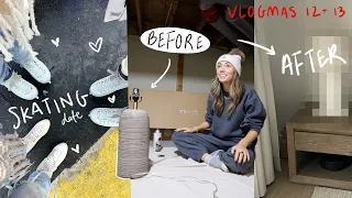 DIY Bedroom Decor (lamps!!) & Girls Skating Day!! Vlogmas 12 & 13!