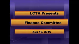 FINCOM AUG 16 2016