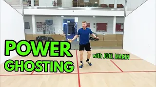 SQUASH. Power Ghosting by Joel Makin