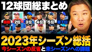 【総集編】12球団の今シーズンを総括！データから見えた"各球団の課題"来季上がる可能性のある球団は？