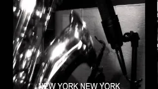 NEW YORK NEW YORK - Frank Sinatra - TENOR SAXOPHONE LA SAX "Big lips"