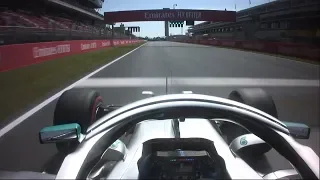 2019 Spanish Grand Prix: Valtteri Bottas' Pole Lap | Pirelli