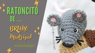 RATÓN Amigurumi | BRUNO MADRIGAL ENCANTO DISNEY 🥰💕 Tutorial tejido a crochet