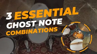 ESSENTIAL Ghost Note Combinations - Funk Drumming Lesson