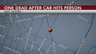 Pedestrian dies after being hit by vehicle in east Austin