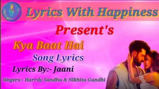 kya baat hai 2.0 Lyrics | Govinda naam mara | vicky,kiara | harrdy, nikhita,jaani ,tanishk |