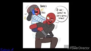 Countryhumans клип / СССР и Россия / взлетай