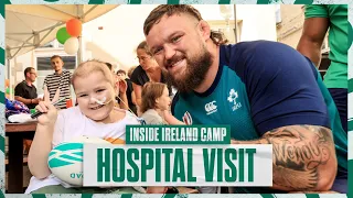 Inside Camp: Ireland Players Visit Children's Hospital In Tours