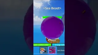 When a gay Sea beast was spawn😂#bloxfruits