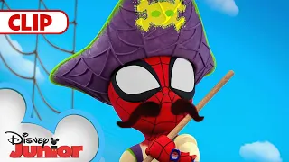 Pirate Spidey! 🏴‍☠️ | Marvel's Spidey and his Amazing Friends | @disneyjunior