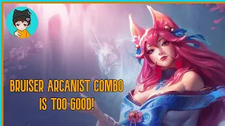 BRUISER ARCANIST COMBO IS TOO TASTY! Teamfight Tactics TFT Set 11 Hyper Roll Gameplay!