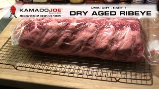 Kamado Joe Dry Aged Ribeye - Part 1