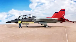 Boeing T-7A Red Hawk Arrives for U.S. Air Force Testing