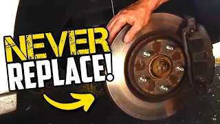 Don't Replace Your Brake Rotors Before Watching This! #Resurface