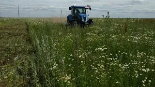 Дискатор VELES БДП-5,2 работа по залежи.