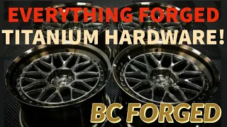 Getting EXPENSIVE BC Forged wheels for $1000! Making 5x114 wheels fit 5x112 easy | Deep Clean & Coat