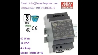 HDR-60-12 MEANWELL SMPS Power Supply