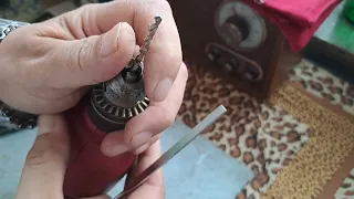 (꿀팁)누구나 쉬운 드릴비트 연마방법 / Easy drill bit grinding method for anyone