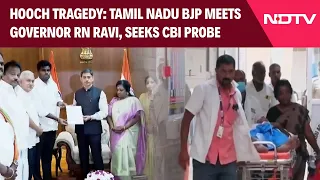 TN Hooch Tragedy | Tamil Nadu BJP Meets TN Governor RN Ravi Over Kallakurichi Hooch Tragedy