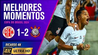 AMÉRICA - RN x  CORINTHIANS | MELHORES MOMENTOS | 3° FASE DA COPA DO BRASIL