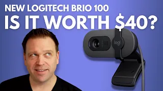 Logitech BRIO 100 101 webcam | Is it any good at just $40?