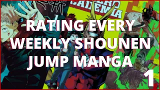 Rating Every Ongoing Weekly Shounen Jump Manga (Part 1)