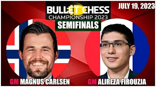 🔴Magnus Carlsen vs Alireza Firouzja | Bullet Chess Championship 2023 | Chess.Com | July 19, 2023