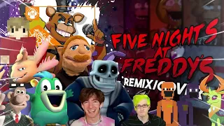 【AI COVER】FNAF 1 Song But It's a Bunch of Random AI Voices