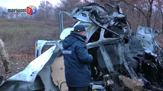 Возле Мариуполя на мине подорвался экипаж патрульной полиции, погиб майор