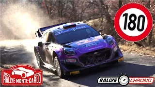 Rallye Monte Carlo 2022 Crazy Flat out Around 180 Km/h & Loeb Winner - RallyeChrono