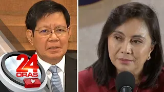 Layunin ni Robredo at Lacson para pagkaisahin ang oposisyon, tila lumalabo raw | 24 Oras