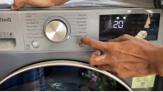 lg 9 kg fully automatic front load washing machine demo |washing machine how to use in hindi|