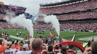 Tennessee Titans vs Cleveland Browns intro 2023