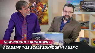 FineScale Modeler unboxes the Kinetic F-16s, Academy German Halftrack, and more