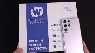 Whitestone Dome Glass for Samsung Galaxy S21 Ultra!