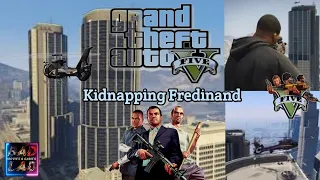 Grand Theft Auto V l Govt Agency Headquarters in Kidnapping Ferdinand l Michael, franklin & trevor